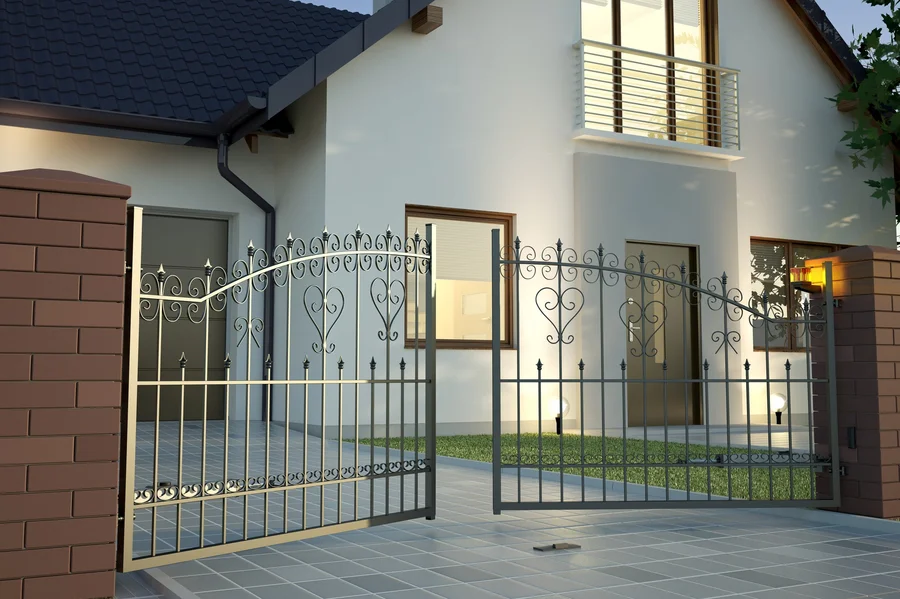 Custom Entry Gates With The Motors